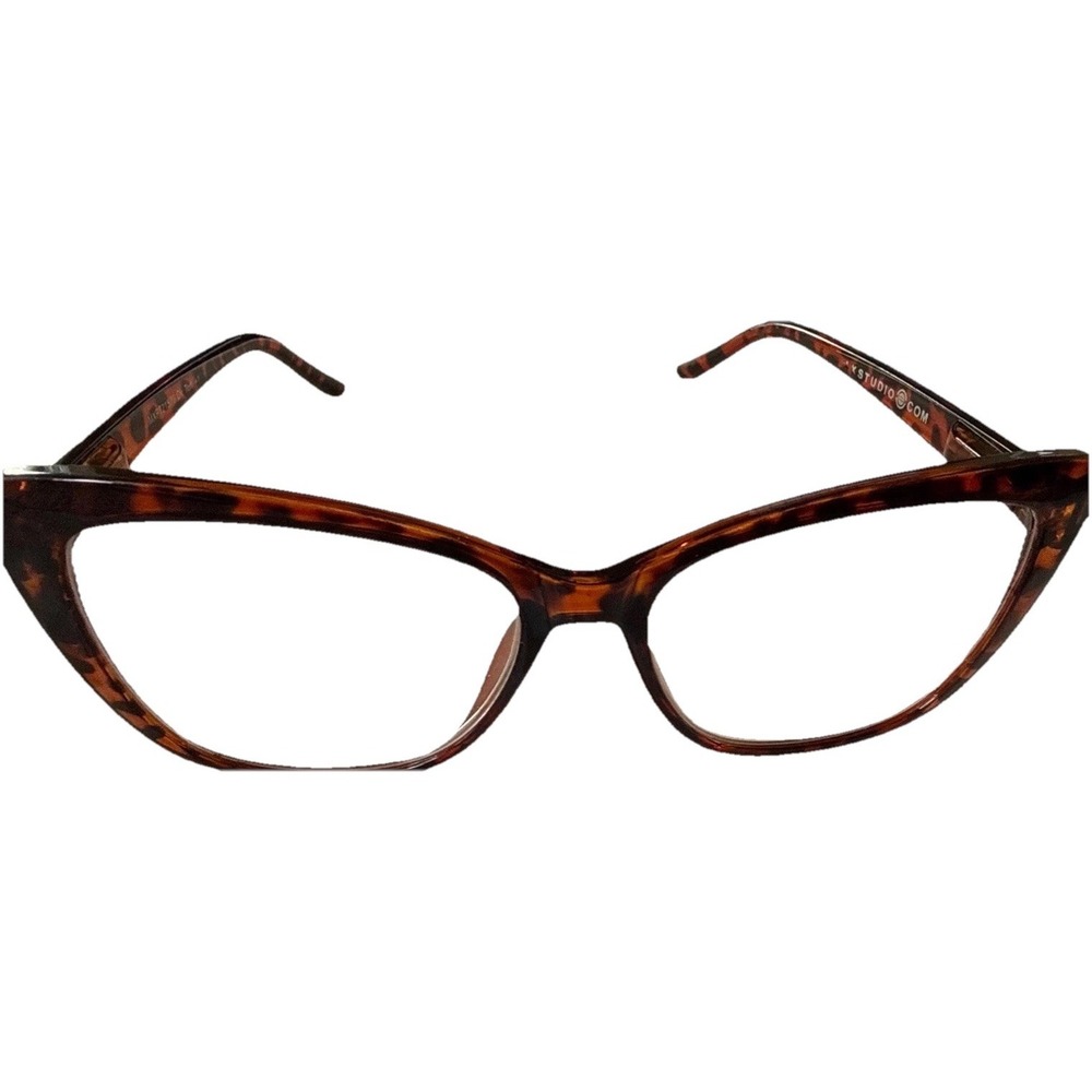MAX STUDIO MXPT21570 +1.50 Dark Tortoise Full Rim Eyeglasses Frame- ships w/case